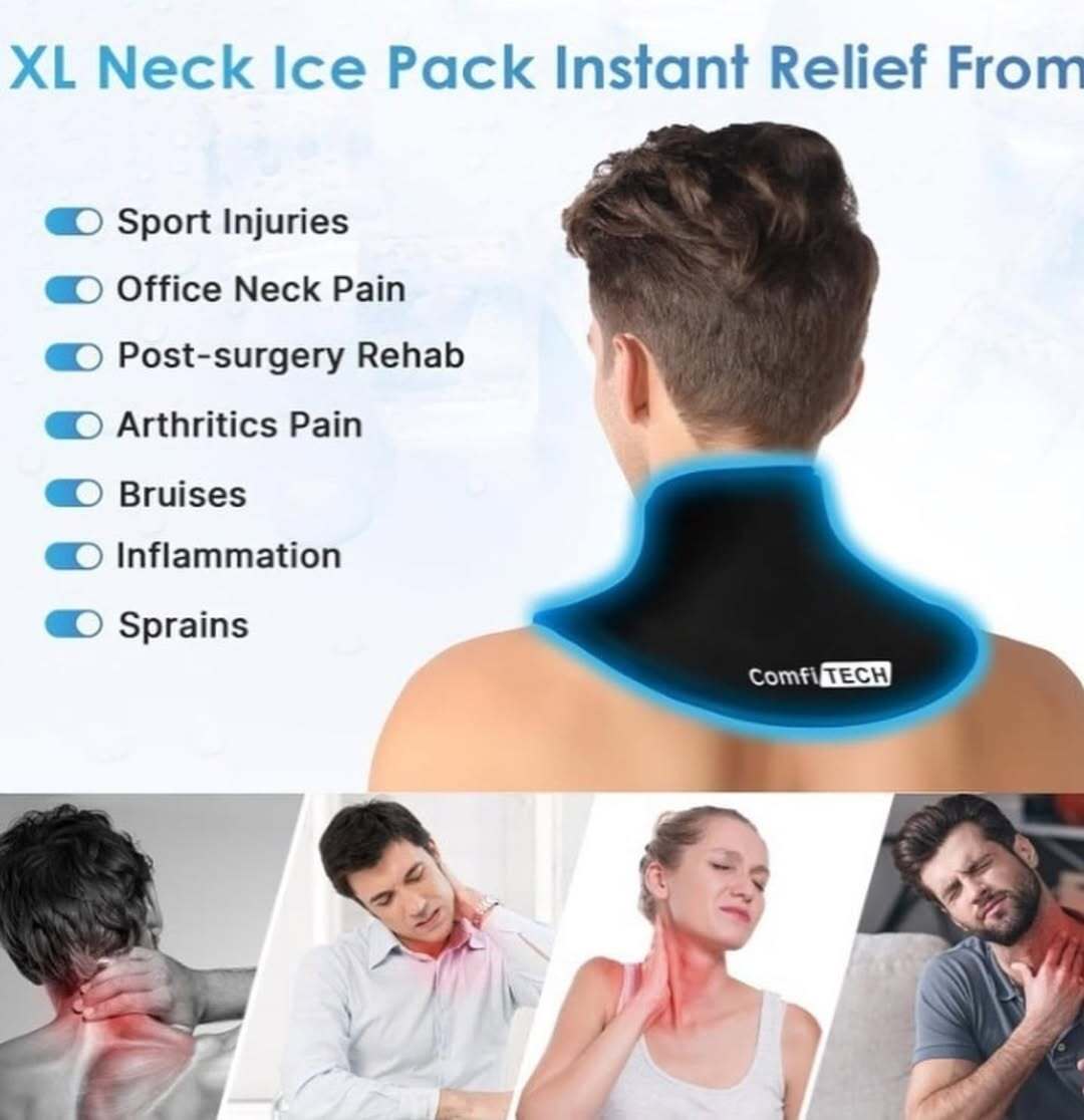 Hot Cold + Compress Neck Pack Wrap Hot Cold + Compress Neck Pack Wrap